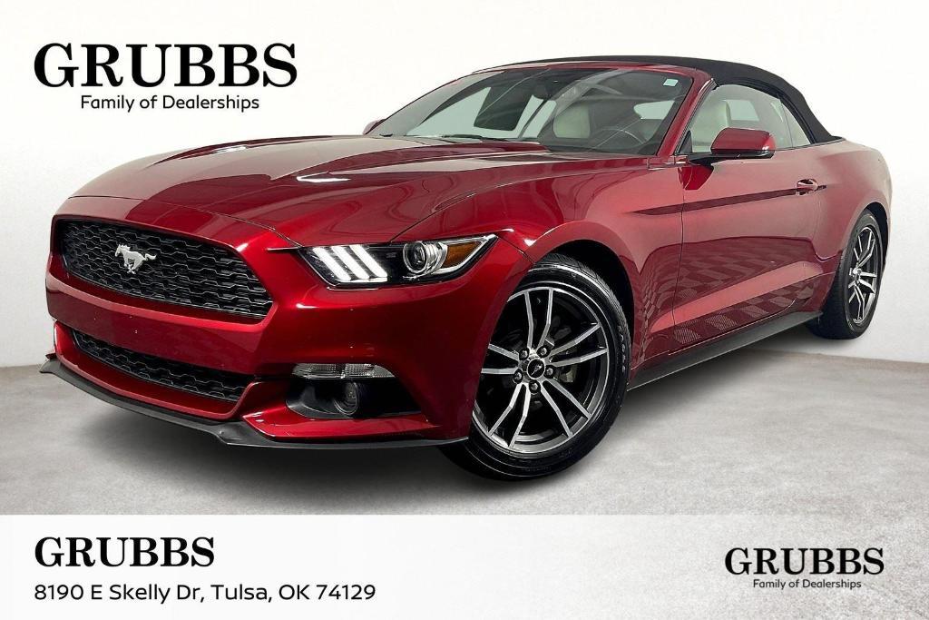 used 2017 Ford Mustang car, priced at $23,445