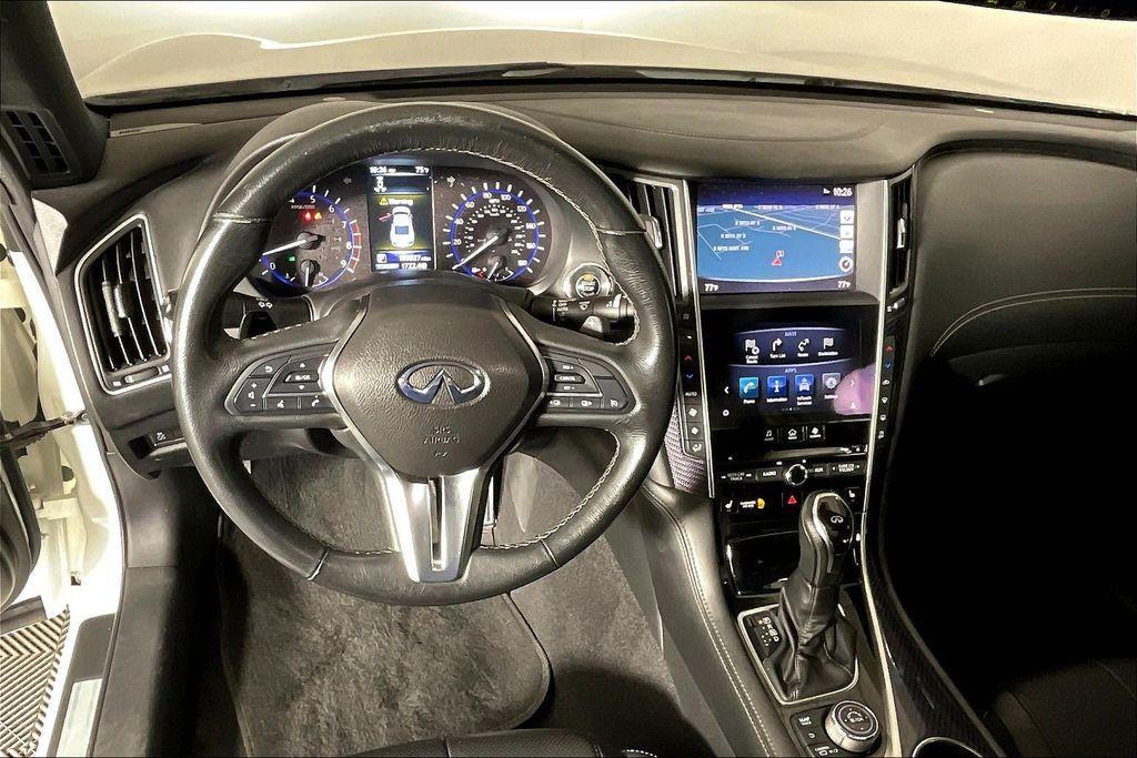 used 2017 INFINITI Q60 car, priced at $19,677