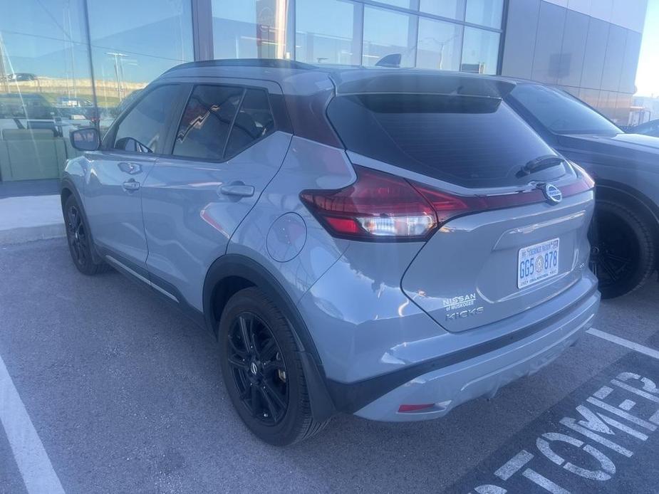 used 2021 Nissan Kicks car, priced at $18,000