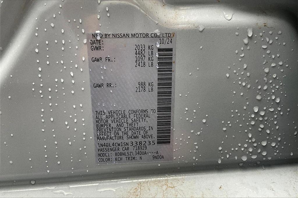 new 2025 Nissan Altima car, priced at $32,800