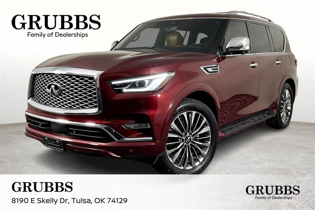 used 2021 INFINITI QX80 car, priced at $36,734