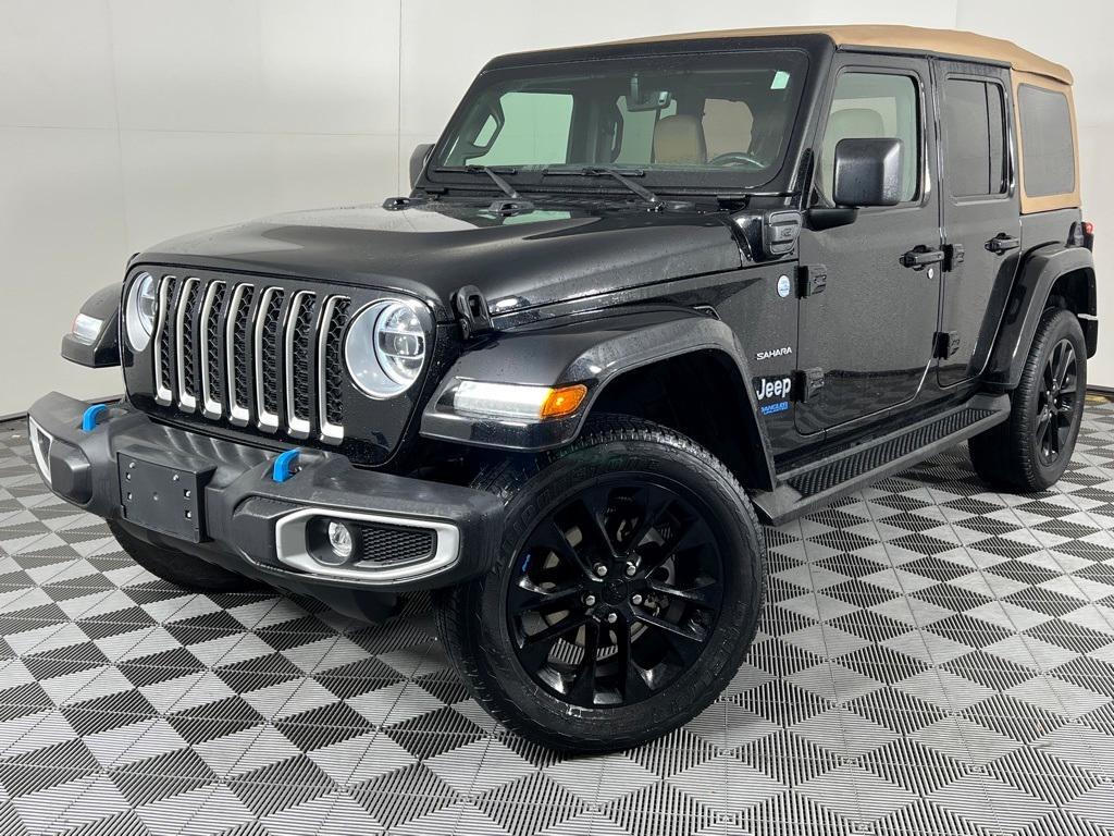 used 2022 Jeep Wrangler Unlimited 4xe car, priced at $33,200