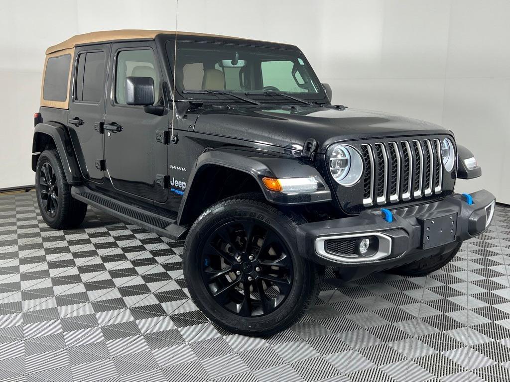 used 2022 Jeep Wrangler Unlimited 4xe car, priced at $33,200