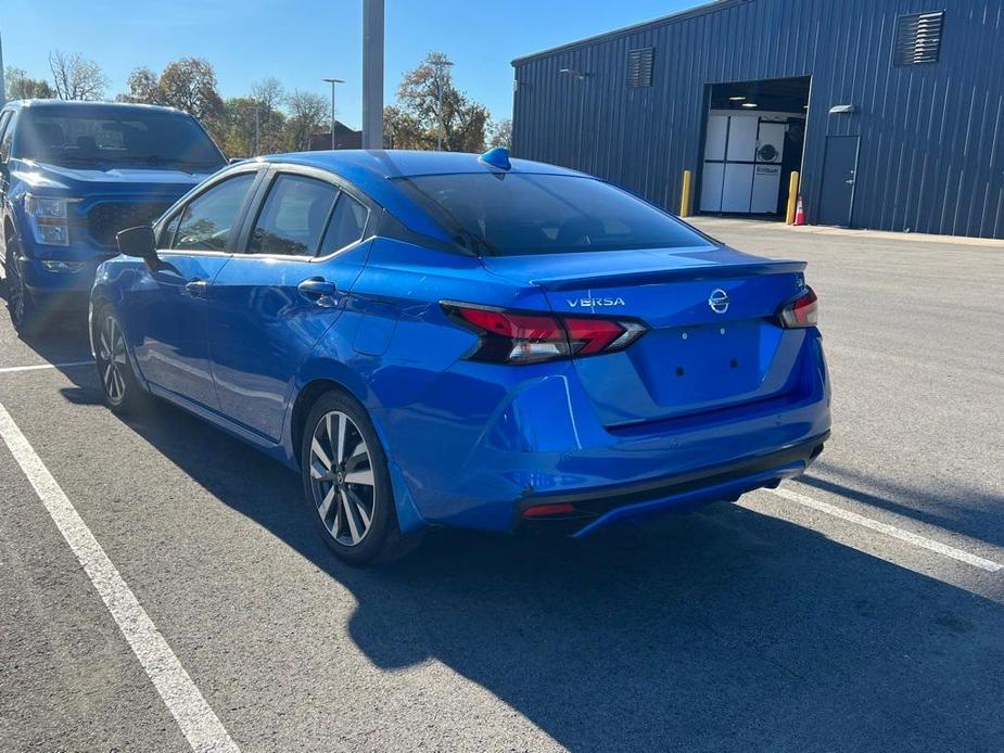 used 2021 Nissan Versa car, priced at $15,000