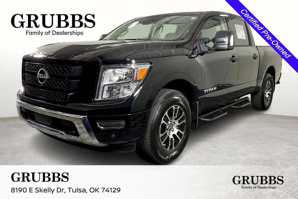 used 2024 Nissan Titan car, priced at $42,677