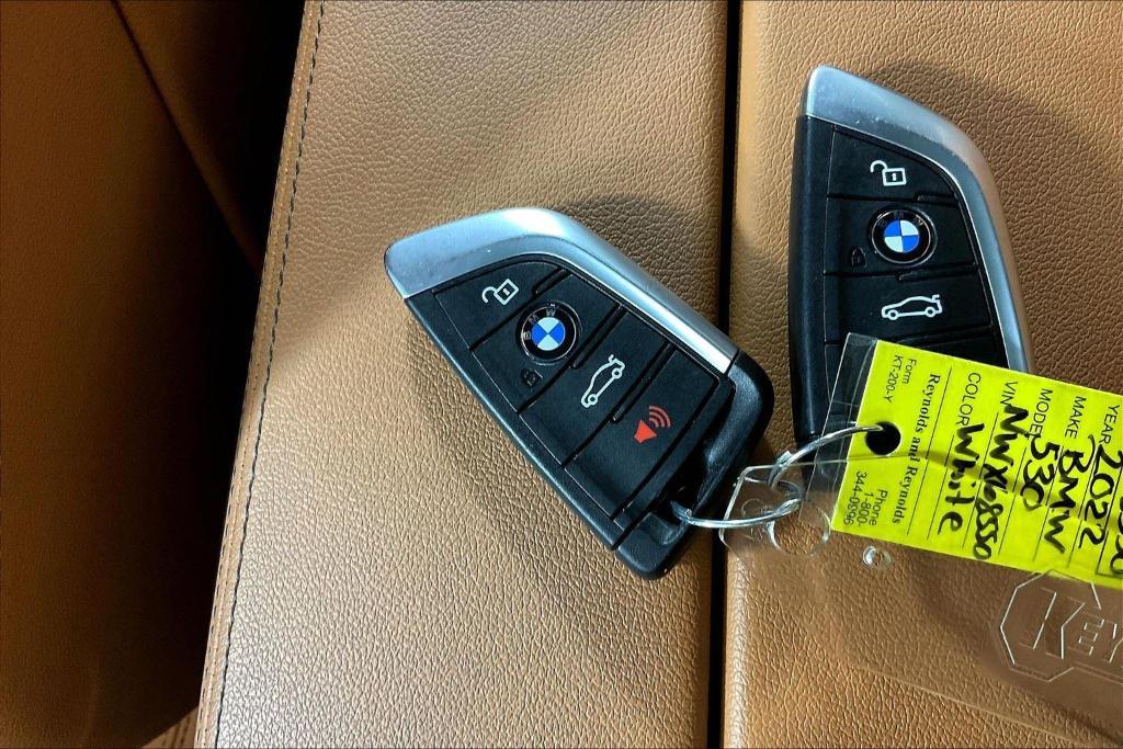 used 2022 BMW 530 car, priced at $33,702