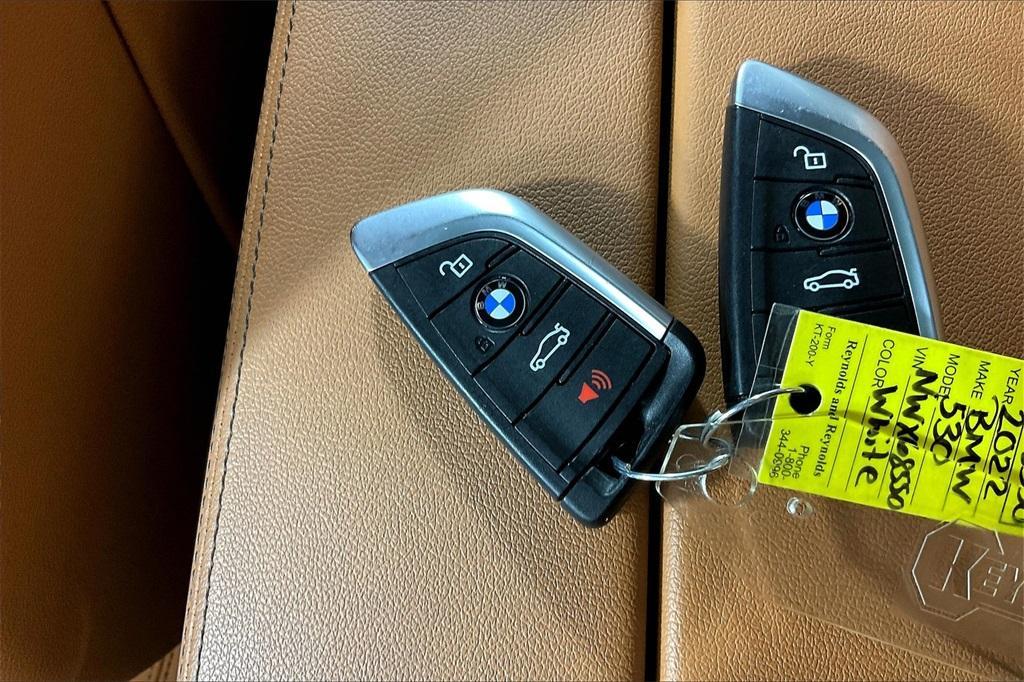 used 2022 BMW 530 car, priced at $33,702
