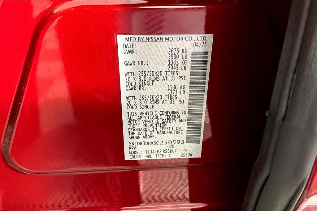 new 2025 Nissan Pathfinder car, priced at $51,503