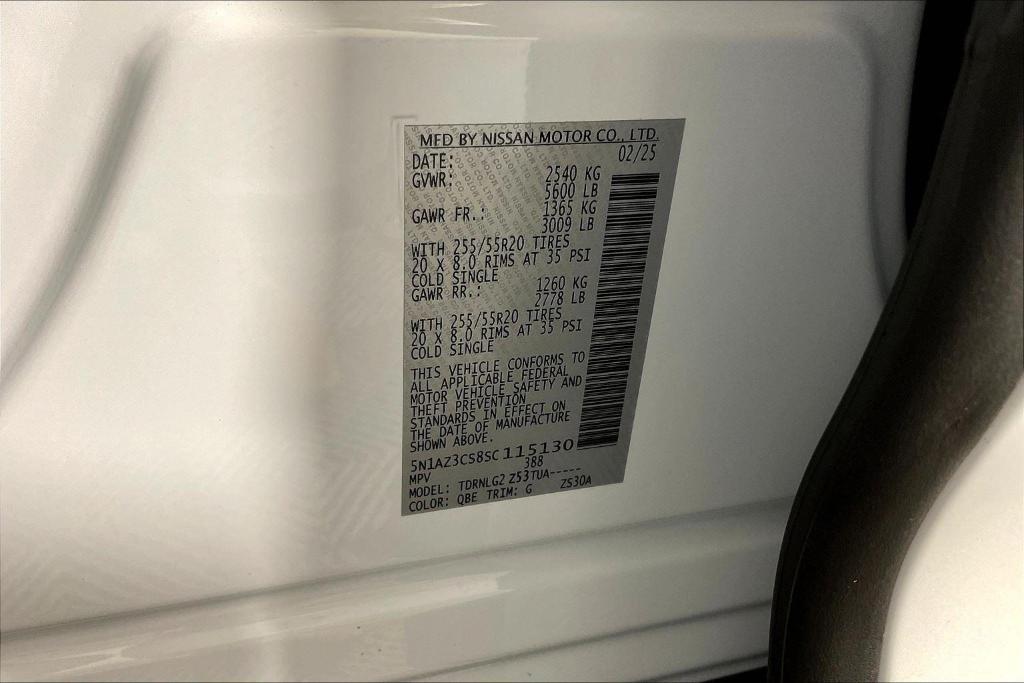 new 2025 Nissan Murano car, priced at $47,015