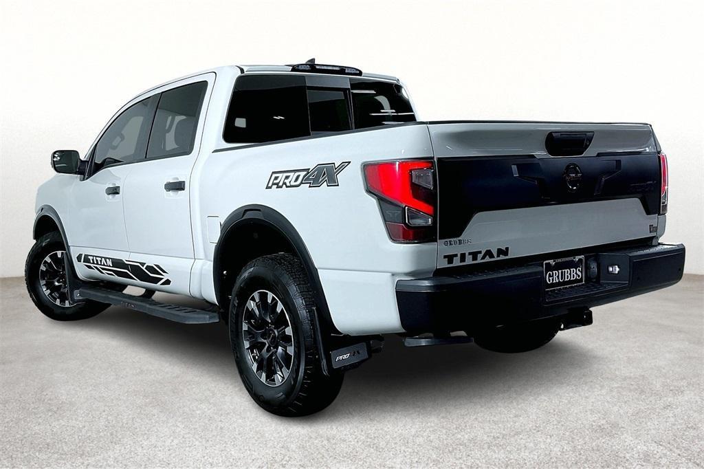 used 2022 Nissan Titan car, priced at $33,200