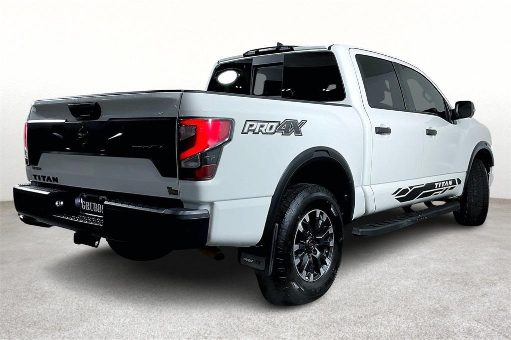 used 2022 Nissan Titan car, priced at $33,200