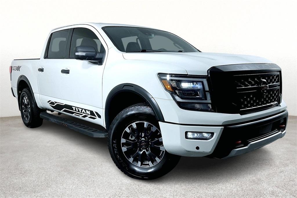 used 2022 Nissan Titan car, priced at $33,200