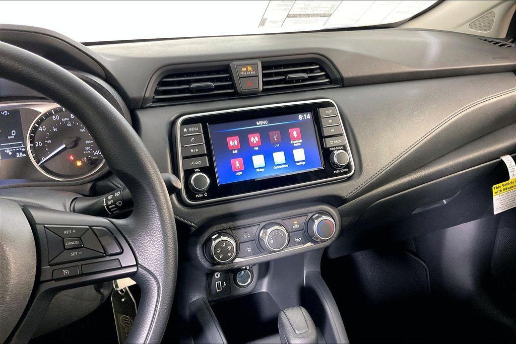 new 2025 Nissan Versa car, priced at $18,517