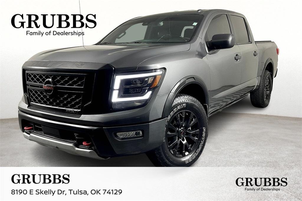 used 2021 Nissan Titan car, priced at $38,403