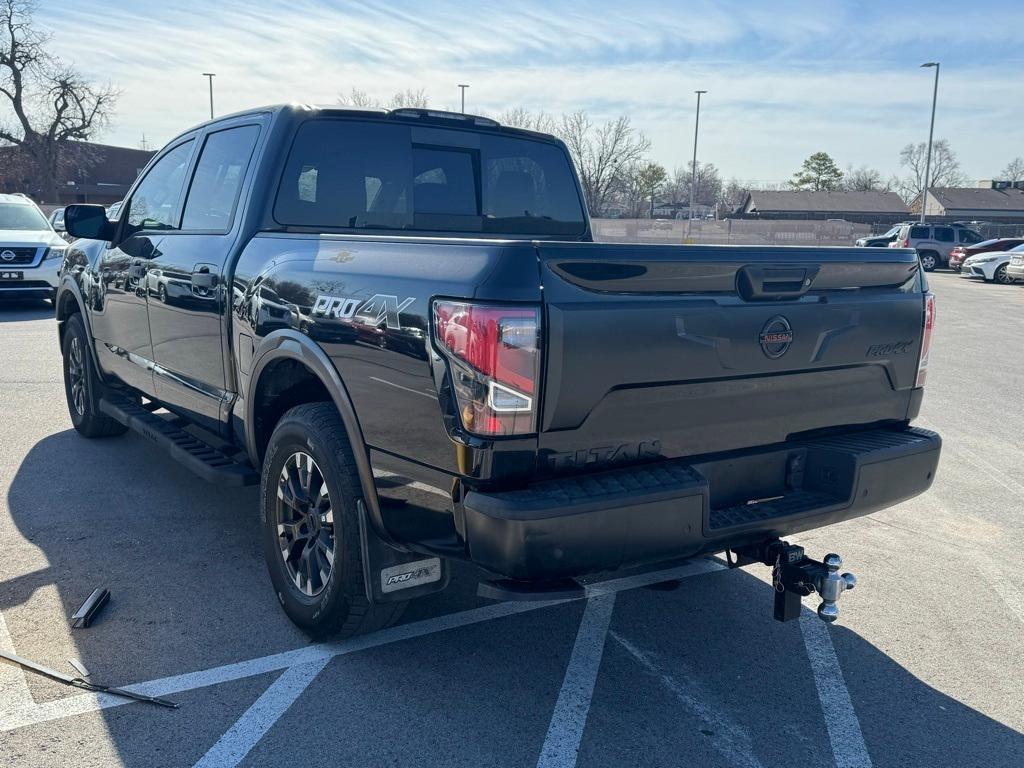 used 2021 Nissan Titan car, priced at $36,200