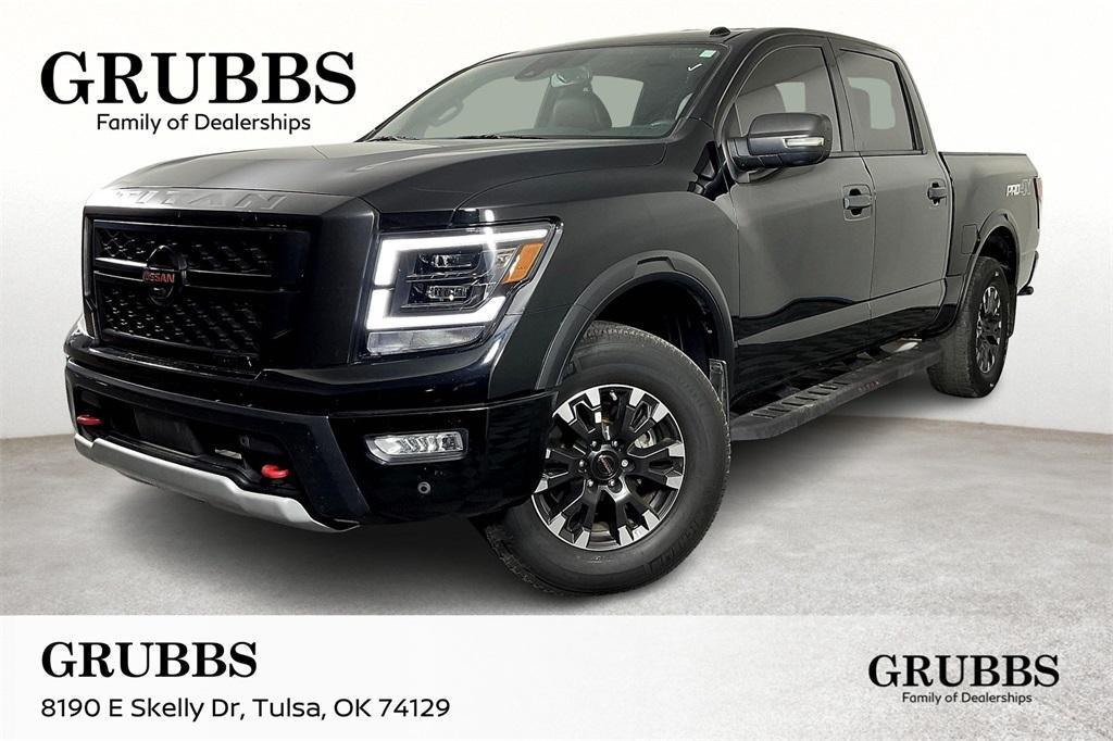 used 2021 Nissan Titan car, priced at $35,600