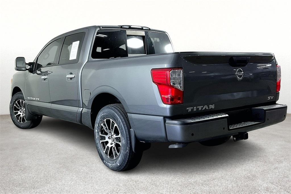 used 2020 Nissan Titan car, priced at $27,642