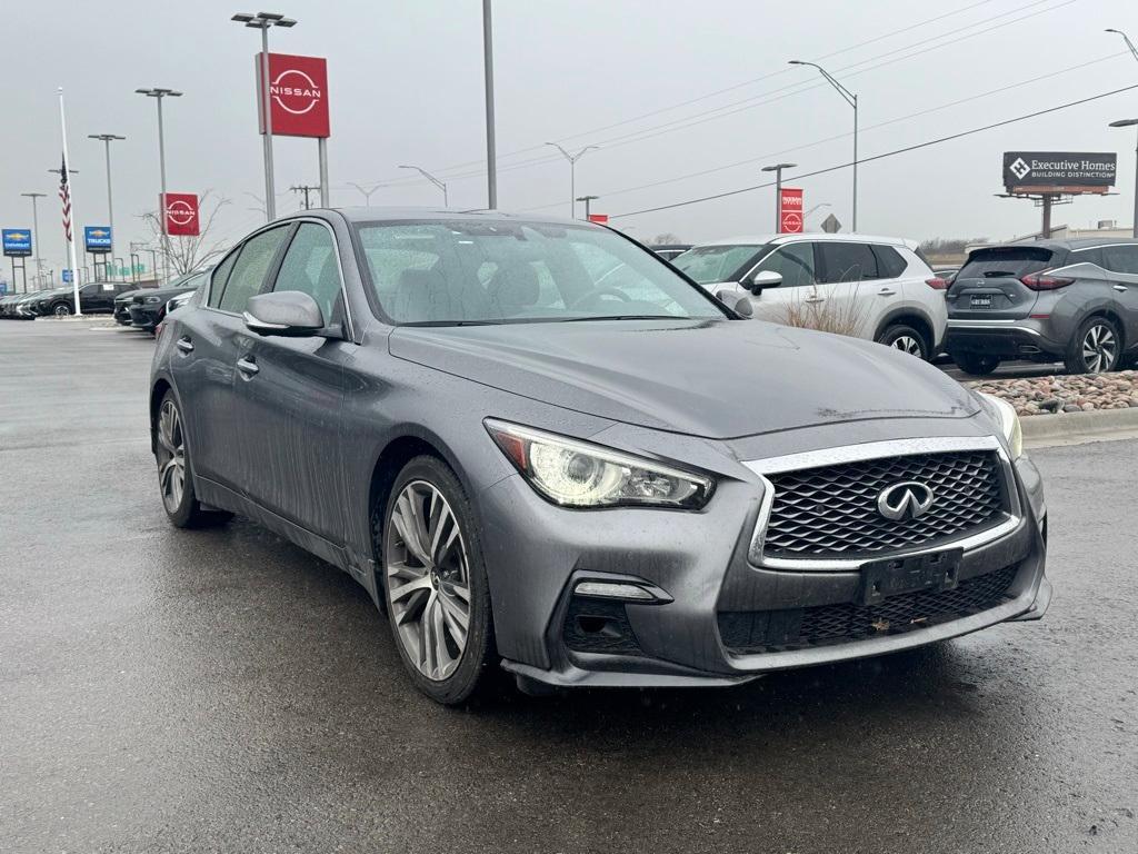 used 2022 INFINITI Q50 car, priced at $26,361