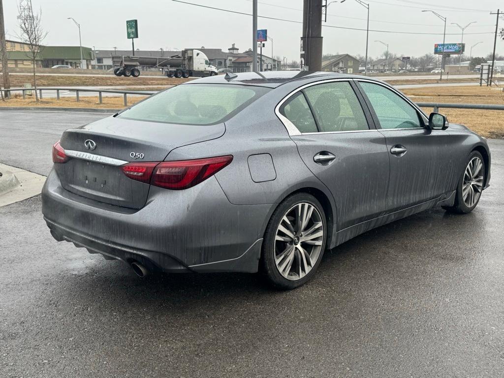 used 2022 INFINITI Q50 car, priced at $26,361