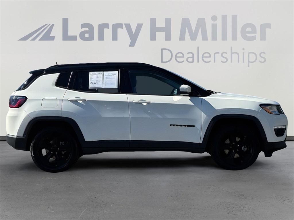 used 2021 Jeep Compass car, priced at $18,500