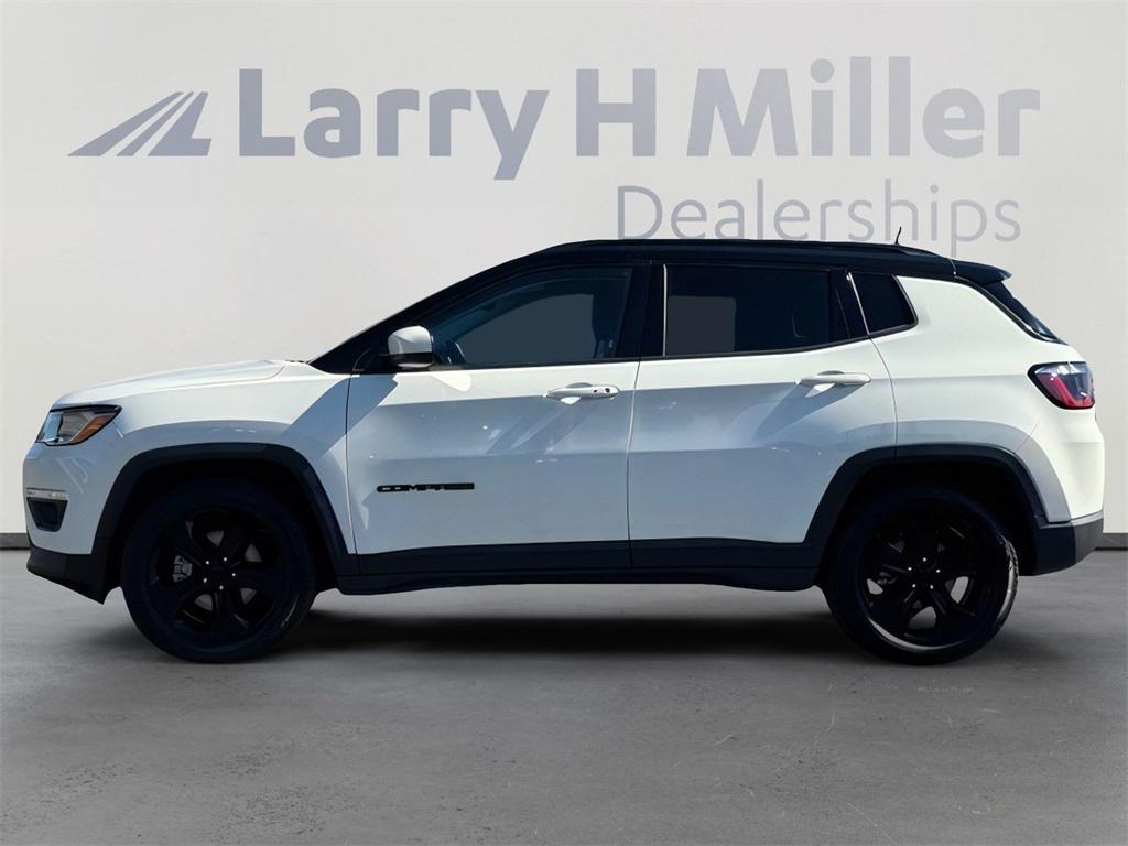 used 2021 Jeep Compass car, priced at $18,500
