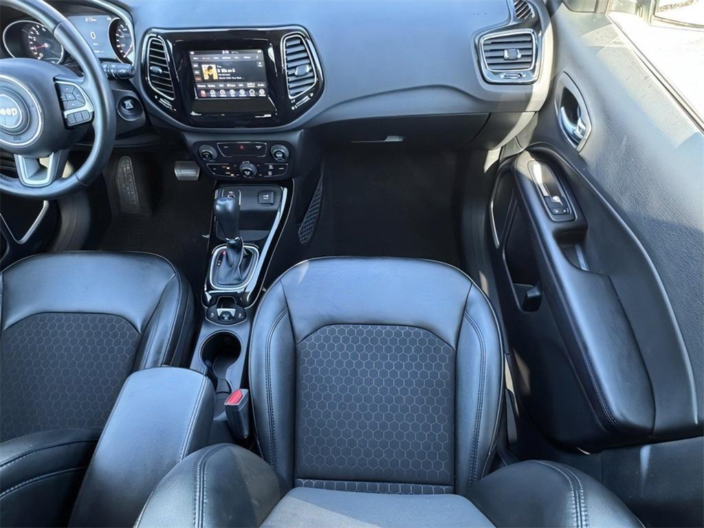 used 2021 Jeep Compass car, priced at $18,500