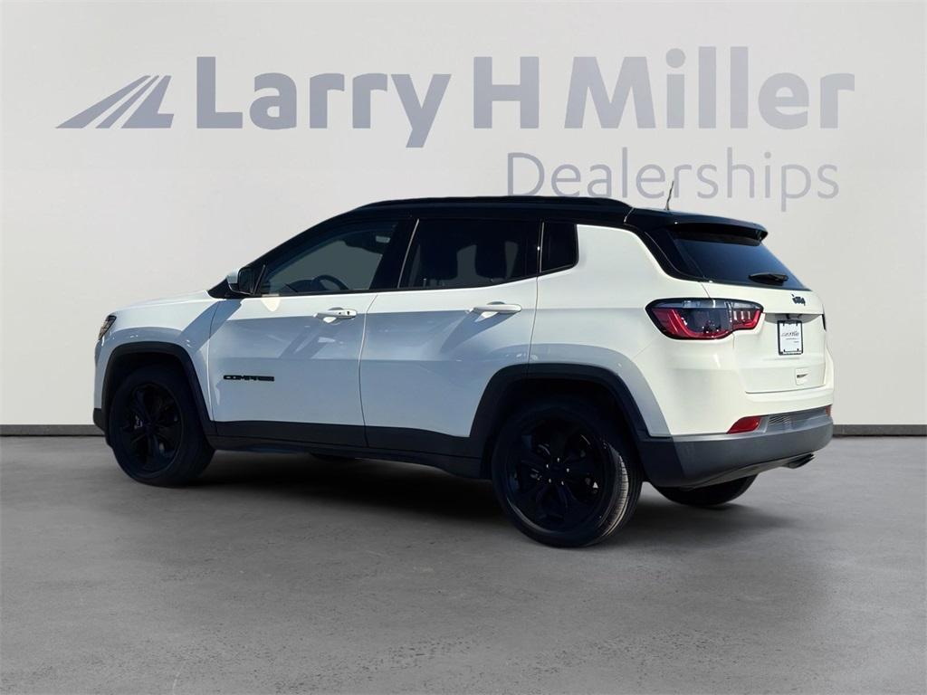 used 2021 Jeep Compass car, priced at $18,500