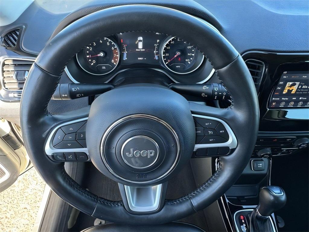 used 2021 Jeep Compass car, priced at $18,500