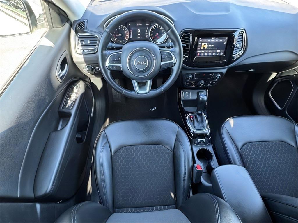 used 2021 Jeep Compass car, priced at $18,500