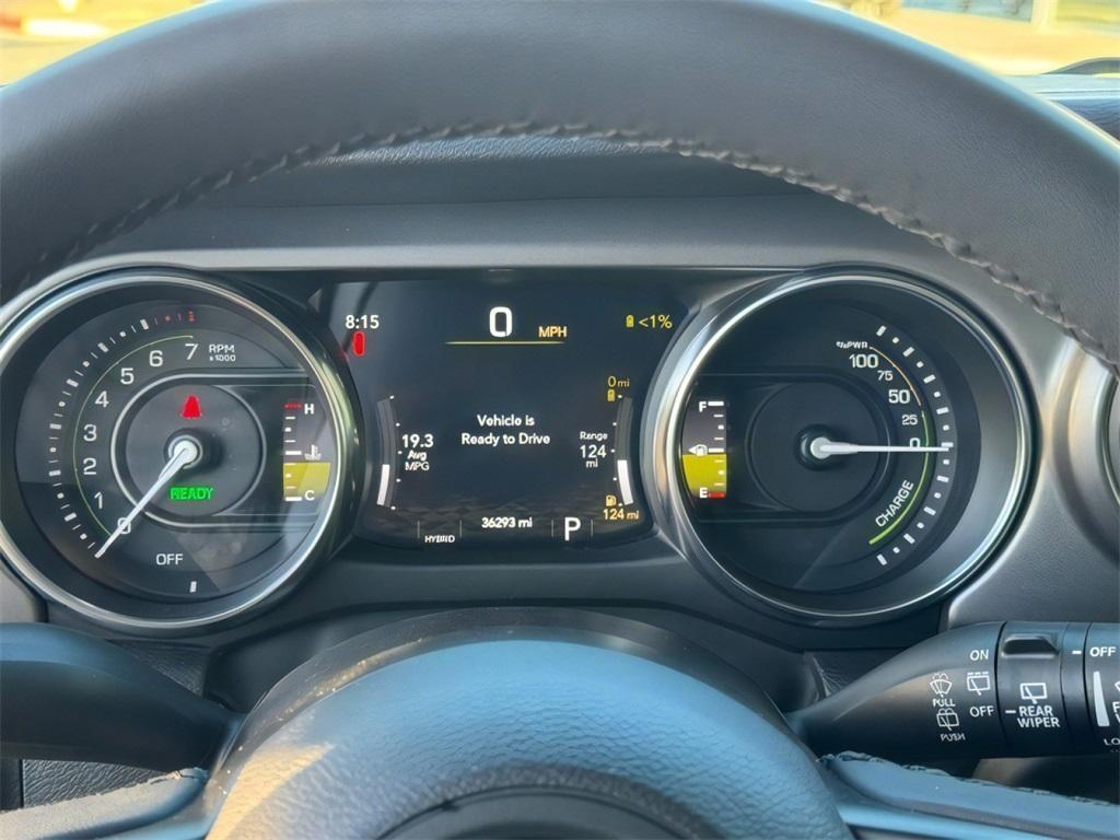 used 2023 Jeep Wrangler 4xe car, priced at $27,000