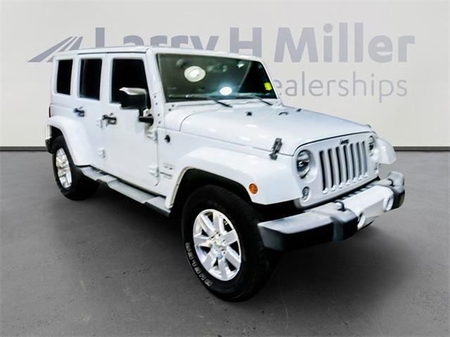 used 2016 Jeep Wrangler Unlimited car, priced at $26,300