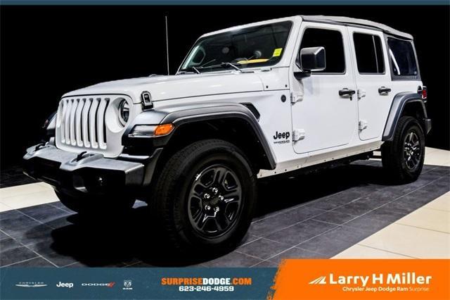 used 2022 Jeep Wrangler Unlimited car, priced at $36,027