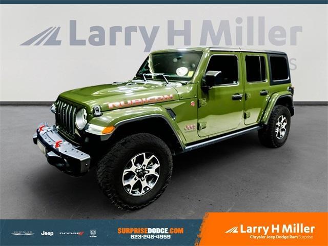 used 2021 Jeep Wrangler Unlimited car, priced at $37,500