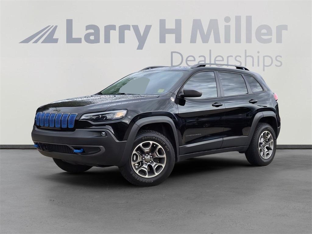 used 2021 Jeep Cherokee car, priced at $26,500