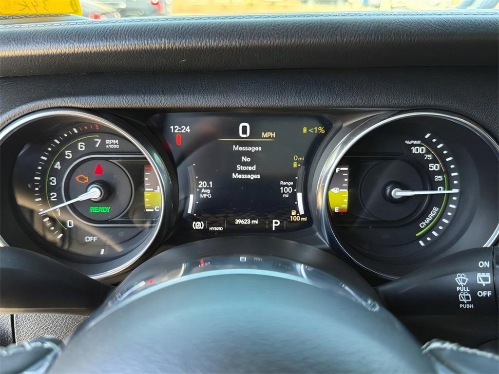 used 2022 Jeep Wrangler Unlimited 4xe car, priced at $33,500