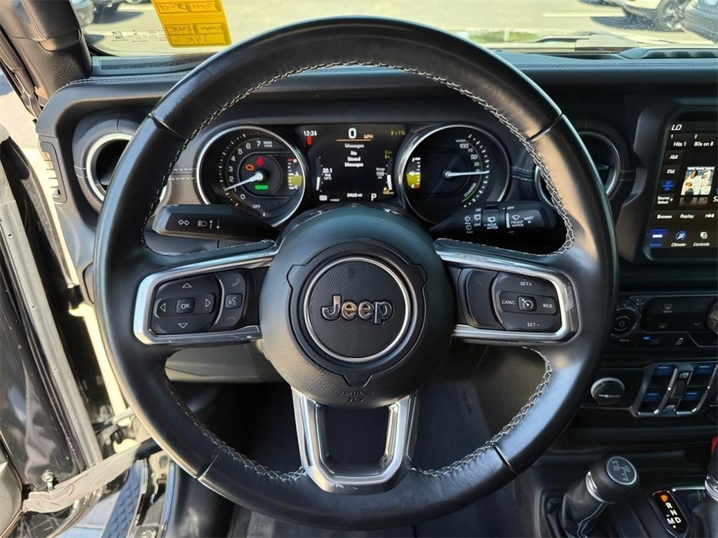 used 2022 Jeep Wrangler Unlimited 4xe car, priced at $33,500