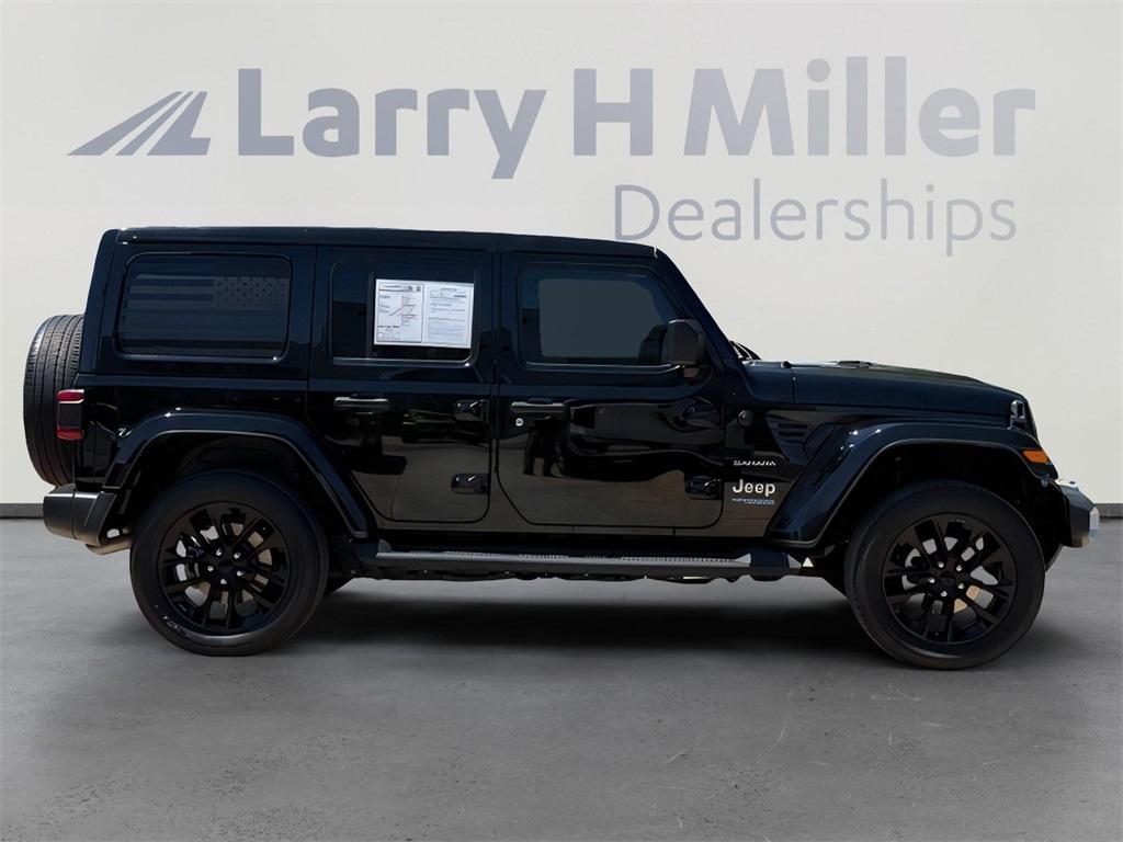 used 2022 Jeep Wrangler Unlimited 4xe car, priced at $33,500