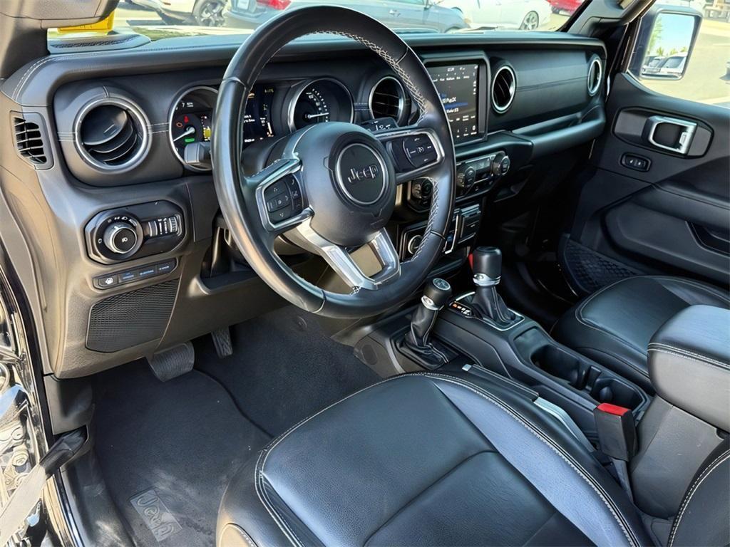 used 2022 Jeep Wrangler Unlimited 4xe car, priced at $33,500