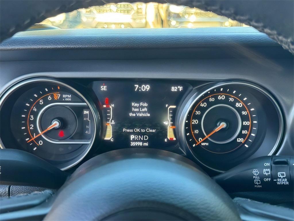 used 2022 Jeep Wrangler car, priced at $30,000