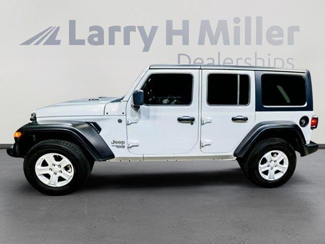 used 2021 Jeep Wrangler Unlimited car, priced at $25,000