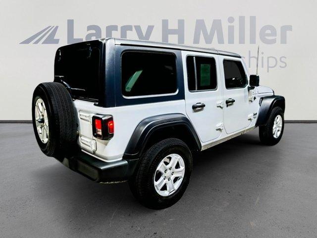 used 2021 Jeep Wrangler Unlimited car, priced at $25,000