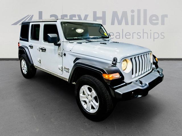 used 2021 Jeep Wrangler Unlimited car, priced at $25,000