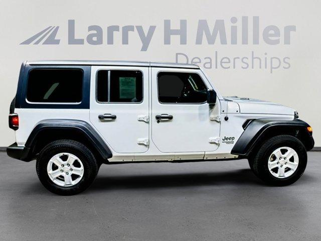 used 2021 Jeep Wrangler Unlimited car, priced at $25,000