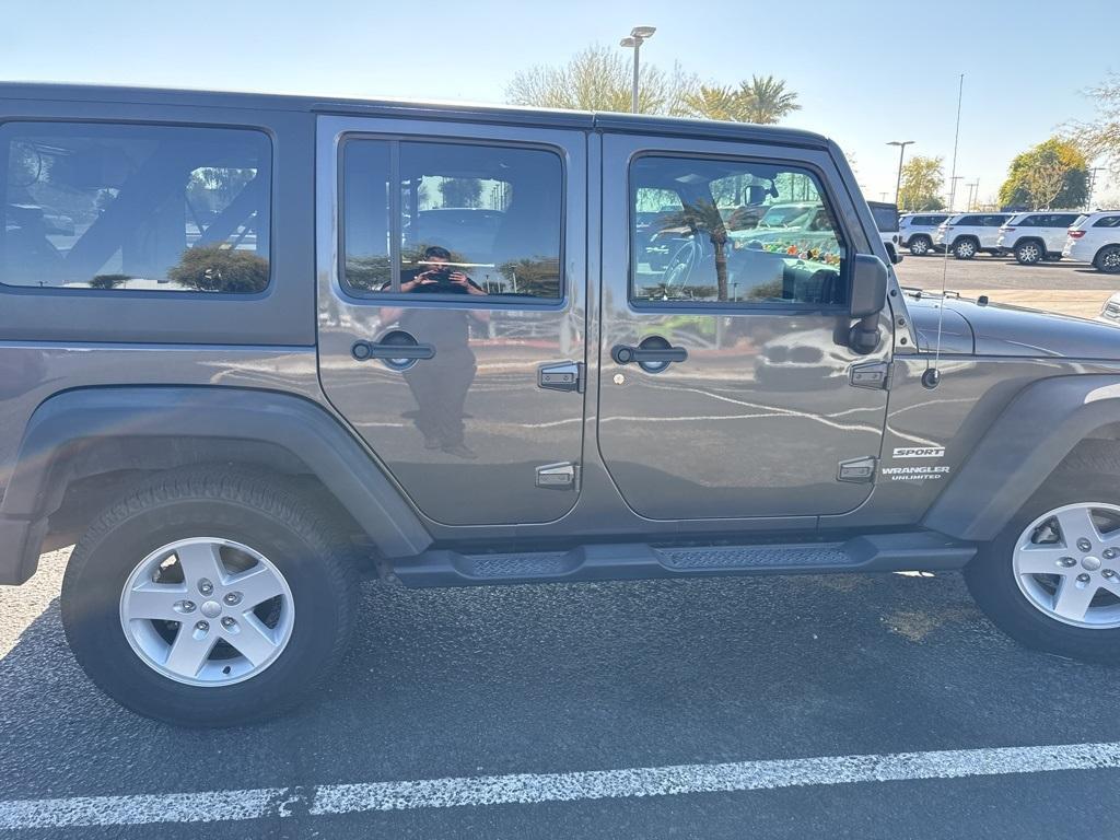 used 2017 Jeep Wrangler Unlimited car, priced at $18,300