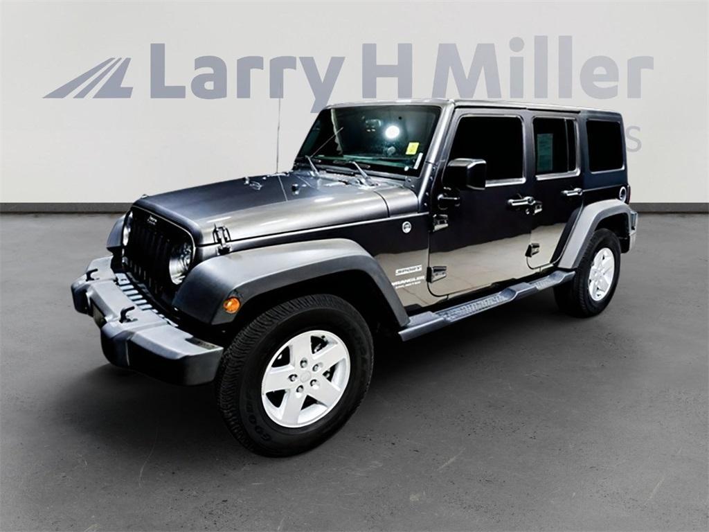 used 2017 Jeep Wrangler Unlimited car, priced at $18,300