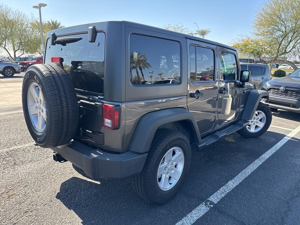 used 2017 Jeep Wrangler Unlimited car, priced at $18,300