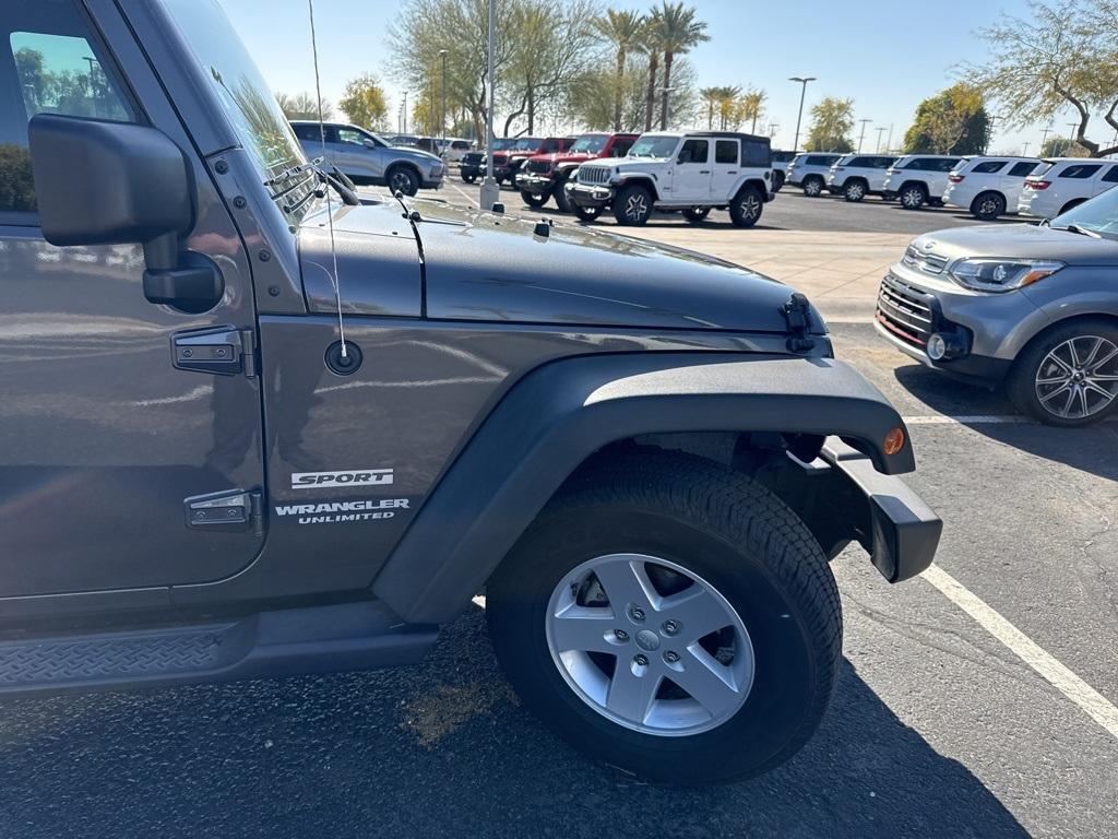 used 2017 Jeep Wrangler Unlimited car, priced at $18,300