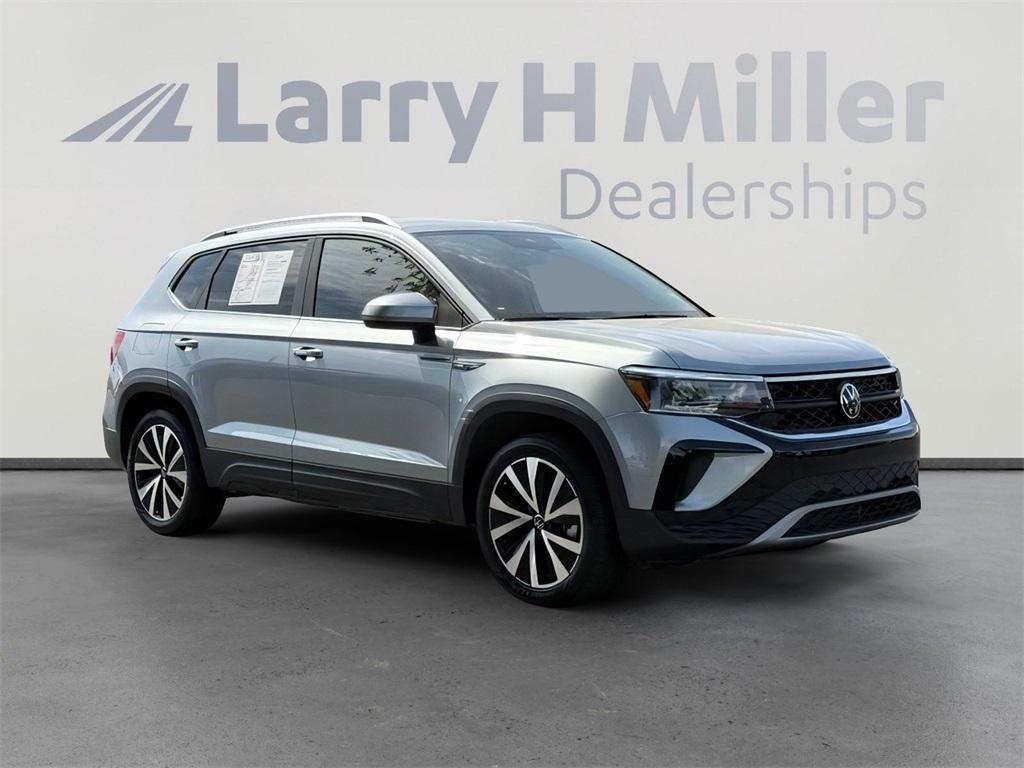 used 2023 Volkswagen Taos car, priced at $22,500