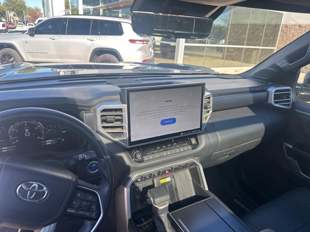 used 2023 Toyota Tundra Hybrid car, priced at $52,500