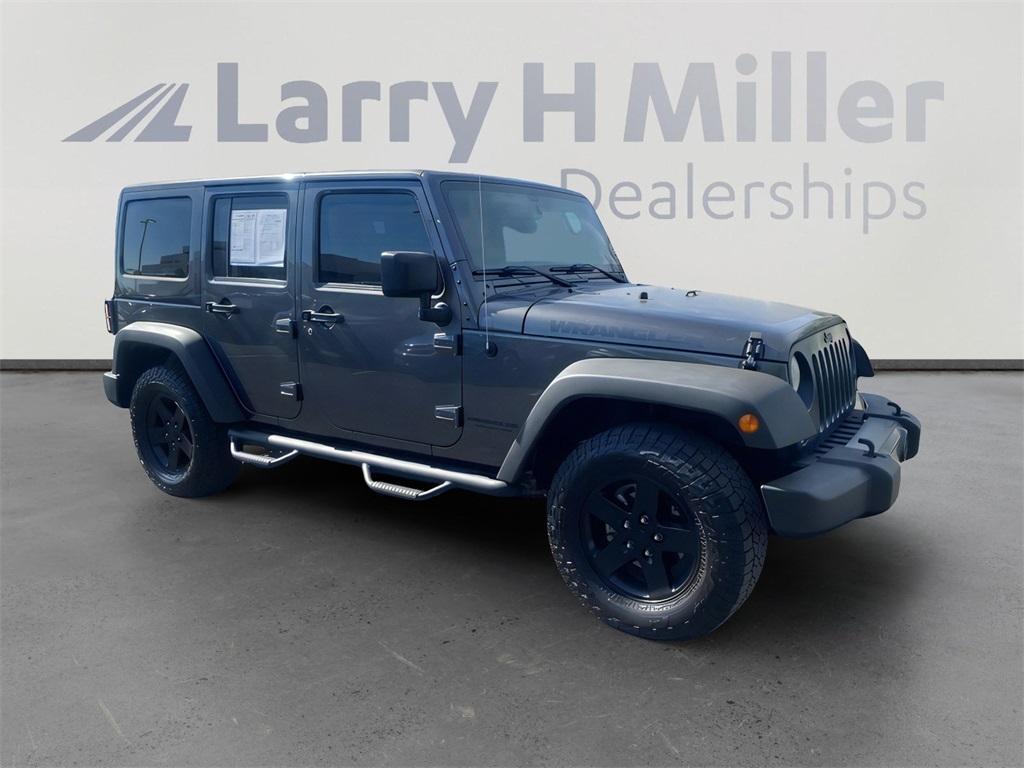 used 2017 Jeep Wrangler Unlimited car, priced at $20,000